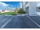 Two assigned parking spaces in front of the building at 403 Gulf Way # 302, St Pete Beach, FL 33706