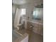 Bathroom with toilet and shower, currently under renovation at 1449 49Th Ne Ave, St Petersburg, FL 33703