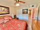 Bright bedroom with a comfortable bed and ample closet space at 2042 Australia W Way # 28, Clearwater, FL 33763