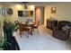 Bright dining area with a round table and comfortable seating at 2587 Countryside Blvd # 6204, Clearwater, FL 33761