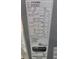 Close-up of the HVAC label with model number WCA43GKA100 and manufacture date April-2018 at 8665 Mockingbird Ln, Seminole, FL 33777