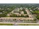 Aerial view of apartment community showing building and parking at 4001 58Th N St # 16, Kenneth City, FL 33709