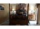 Spacious bedroom with a large bed and wood furniture at 8665 Mockingbird Ln, Seminole, FL 33777