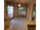 Kitchen dining area with a view of the backyard at 4714 Cavendish Dr, New Port Richey, FL 34655