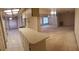 Kitchen island and open concept living space at 4714 Cavendish Dr, New Port Richey, FL 34655