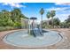 Fun splash pad for with spraying water features at 11519 Belle Haven Dr, New Port Richey, FL 34654