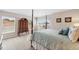 Spacious bedroom with high ceilings and plenty of natural light at 11519 Belle Haven Dr, New Port Richey, FL 34654