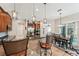 Open concept kitchen and dining area, perfect for entertaining at 11519 Belle Haven Dr, New Port Richey, FL 34654