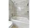 Bathroom with tub and shower combination at 103 Brigadoon Dr, Clearwater, FL 33759