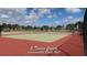 Three tennis courts that accommodate pickle ball at 6196 Coralberry Ter, Port Charlotte, FL 33981