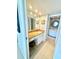 Bathroom featuring granite countertops and ample cabinet space, providing a functional and stylish space at 2618 Gulf Blvd # 505, Indian Rocks Beach, FL 33785