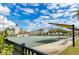 Community bocce ball court with benches and landscaping at 2391 Sumatran Way # 55, Clearwater, FL 33763
