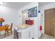 Kitchenette with microwave and counter space at 6400 46Th N Ave # 117, Kenneth City, FL 33709