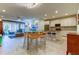 Modern kitchen with stainless steel appliances and granite countertops at 2313 Sunset Wind Loop, Oldsmar, FL 34677
