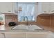 Double sink with vintage style faucet and countertop at 7979 Garden N Dr, St Petersburg, FL 33710