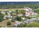 Aerial view of property near school and park at 7979 Garden N Dr, St Petersburg, FL 33710