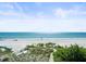 Stunning ocean views from the beach at 20052 Gulf Blvd, Indian Shores, FL 33785