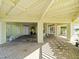 Large covered patio perfect for outdoor dining and relaxation at 20052 Gulf Blvd, Indian Shores, FL 33785