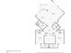 Second floor plan with two bedrooms and bathrooms at 20052 Gulf Blvd, Indian Shores, FL 33785