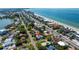 Beachfront home view with ocean in the background at 5 158Th Ave, Redington Beach, FL 33708