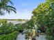 Serene waterfront view from backyard at 20051 Gulf Blvd, Indian Shores, FL 33785