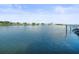 Serene view of calm water with distant waterfront properties at 20051 Gulf Blvd, Indian Shores, FL 33785