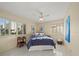 Spacious bedroom with a comfortable bed and plenty of natural light at 20051 Gulf Blvd, Indian Shores, FL 33785