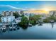 Waterfront home with private dock and sunset views at 20051 Gulf Blvd, Indian Shores, FL 33785