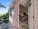 Inviting entryway with view of living room and water at 20051 Gulf Blvd, Indian Shores, FL 33785