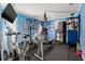 Home gym with various exercise equipment at 1948 Carolina Ne Ave, St Petersburg, FL 33703