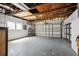 Spacious garage features an automatic door and lots of space for storage at 1549 Linwood Dr, Clearwater, FL 33755