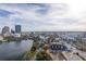 Aerial view of cityscape and lake at 777 3Rd N Ave # 1204, St Petersburg, FL 33701