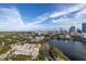 Stunning aerial view of the city and lake at 777 3Rd N Ave # 1204, St Petersburg, FL 33701