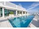 Stunning rooftop pool with lounge chairs and city views at 777 3Rd N Ave # 1204, St Petersburg, FL 33701