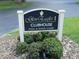 Glen Eagles I clubhouse, pool, and tennis court sign at 201 Cypress Pond Rd # 201, Palm Harbor, FL 34683