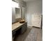 Bathroom with vessel sink and granite countertop at 7200 Sunshine Skyway S Ln # 7E, St Petersburg, FL 33711
