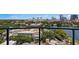 Stunning panoramic city and lake views from the balcony at 777 3Rd N Ave # 1204, St Petersburg, FL 33701