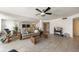 Bright living room with tiled floors and neutral color palette at 660 Island Way # 401, Clearwater, FL 33767