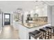 Updated kitchen with granite countertops and stainless steel appliances at 9415 Blind Pass Rd # 803, St Pete Beach, FL 33706