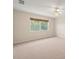 Spacious bedroom with carpeted floor and ceiling fan at 3247 38Th S Way # C, St Petersburg, FL 33711