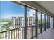 Great view from the balcony looking onto the pool and other condo buildings at 6 Belleview Blvd # 706, Belleair, FL 33756