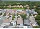 Aerial view of houses in a neighborhood at 7518 Clanton Trl, Hudson, FL 34667