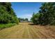 Long driveway leading to a home surrounded by trees at 13600 Ponce De Leon Blvd, Brooksville, FL 34601