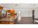 Spacious kitchen with island and ample wood cabinets at 13600 Ponce De Leon Blvd, Brooksville, FL 34601