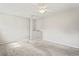 Simple bedroom with ceiling fan and neutral wall color at 13600 Ponce De Leon Blvd, Brooksville, FL 34601