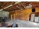 Spacious garage with high ceilings and ample storage at 13600 Ponce De Leon Blvd, Brooksville, FL 34601