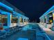 Rooftop swimming pool featuring lounge chairs and stunning city views at 777 3Rd N Ave # 908, St Petersburg, FL 33701