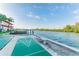 Enjoy waterfront views from the shuffleboard court at 18399 Gulf Blvd # 372, Indian Shores, FL 33785