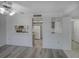 Updated kitchen with stainless steel appliances and quartz countertops at 400 Island Way # 308, Clearwater, FL 33767
