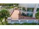 Expansive private patio overlooking the water at 1 Seaside Ln # 104, Belleair, FL 33756